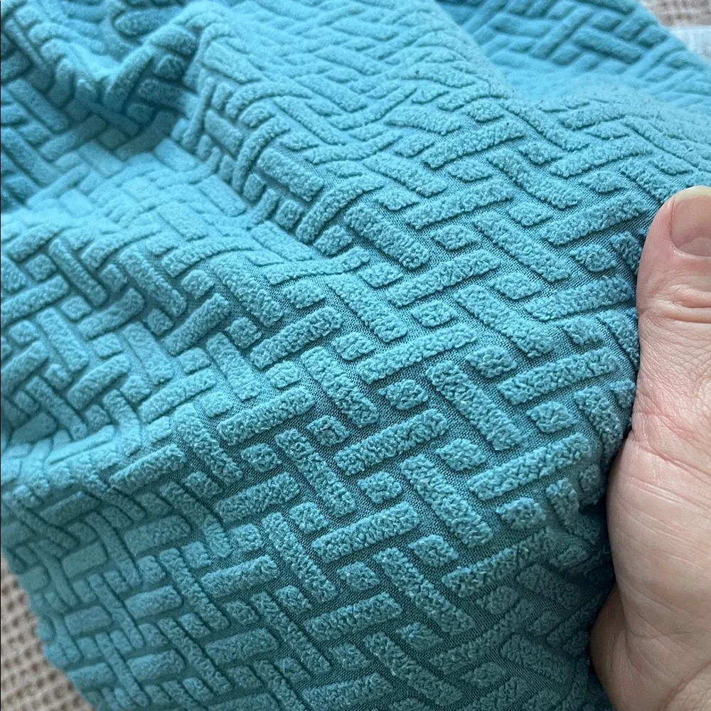 “Magic” sea blue couch cushion covers